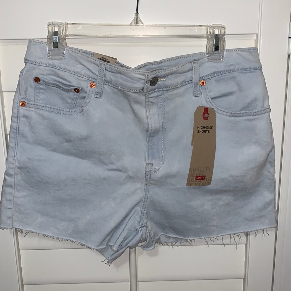 High Rise Levi's Shorts